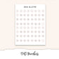 PINK BLOOMS Hobonichi Weeks Planner Sticker Kit