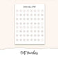 OUT TO BRUNCH Hobonichi Weeks Planner Sticker Kit