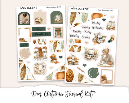 DEAR AUTUMN Mini Journal Sticker Kit