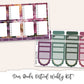 DEAR READER Planner Sticker Kit (Vertical Weekly)