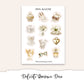 DELICATE ROMANCE Planner Sticker Kit (Vertical Weekly)