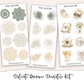 DELICATE ROMANCE Decorative Planner Sticker Kit