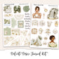 DELICATE DESIRE Planner Sticker Kit (Vertical Weekly)