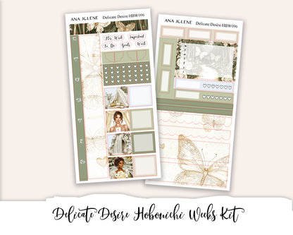 DELICATE DESIRE  Hobonichi Weeks Planner Sticker Kit