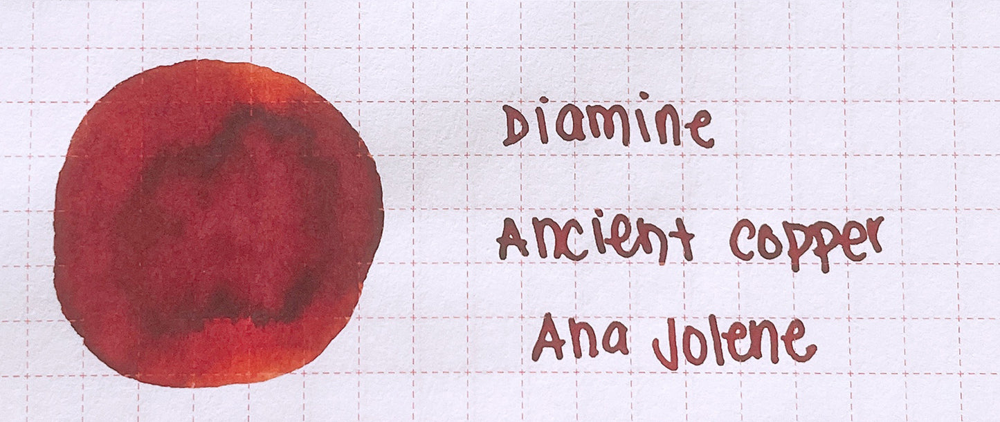 Diamine Fountain Pen Ink Samples