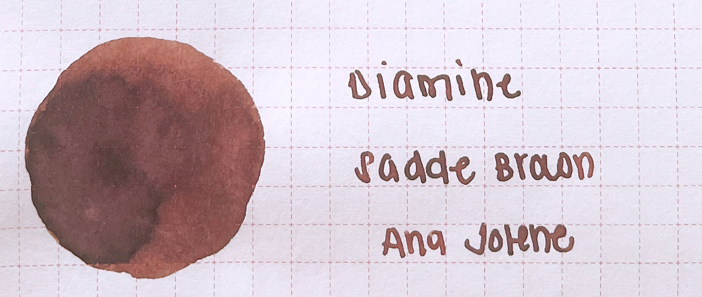 Diamine Fountain Pen Ink Samples