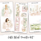 EASTER BLUSH Decorative Planner Sticker Kit