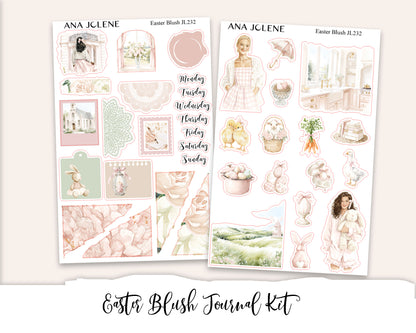 EASTER BLUSH Mini Journal Sticker Kit