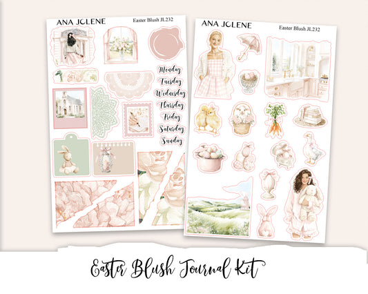 EASTER BLUSH Mini Journal Sticker Kit