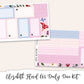 ELIZABETH FLORAL EC A5 Daily Duo Planner Sticker Kit (Erin Condren)