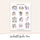 ENCHANTED  GARDEN  Decorative Planner Sticker Kit