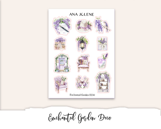 ENCHANTED GARDEN Deco Stickers