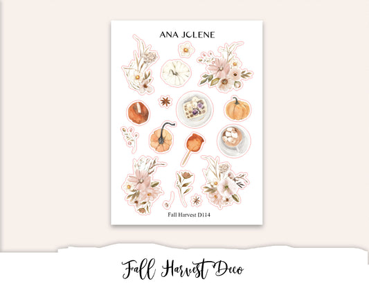 FALL HARVEST Deco Stickers