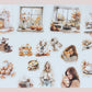 Fall Fashion Girl Diecut Sticker Pack
