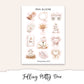 FALLING PRETTY  Mini Journal Sticker Kit