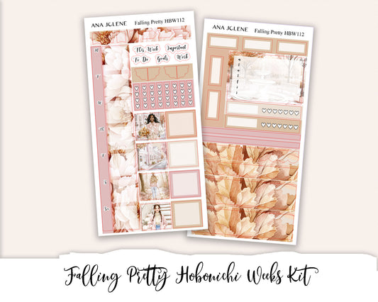 FALLING PRETTY Hobonichi Weeks Planner Sticker Kit