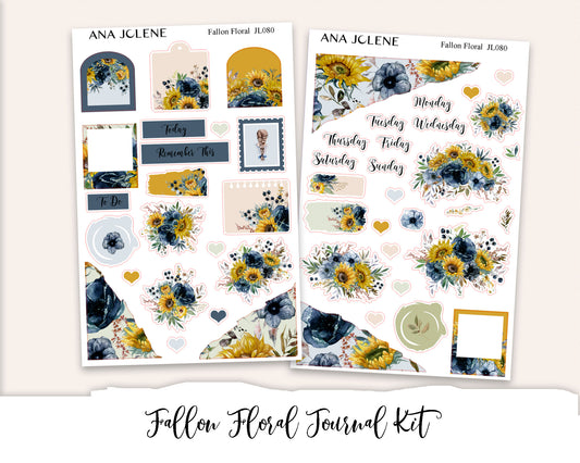 FALLON FLORAL Bullet Journaling Sticker Kit