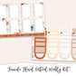 FINNOLA FLORAL Planner Sticker Kit (Vertical Weekly)