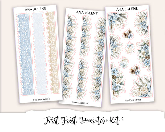 FIRST FROST Decorative Planner Sticker Kit