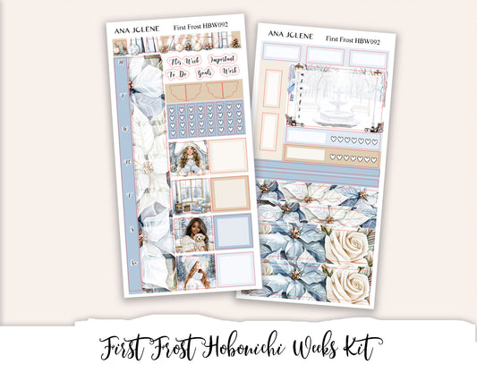 FIRST FROST  Hobonichi Weeks Planner Sticker Kit