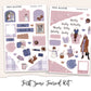 FIRST SNOW  Mini Journal Sticker Kit