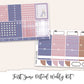 FIRST SNOW Planner Sticker Kit (Vertical Weekly)