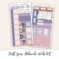 FIRST SNOW  Hobonichi Weeks Planner Sticker Kit