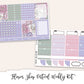 FLOWER SHOP Planner Sticker Kit (Vertical Weekly)