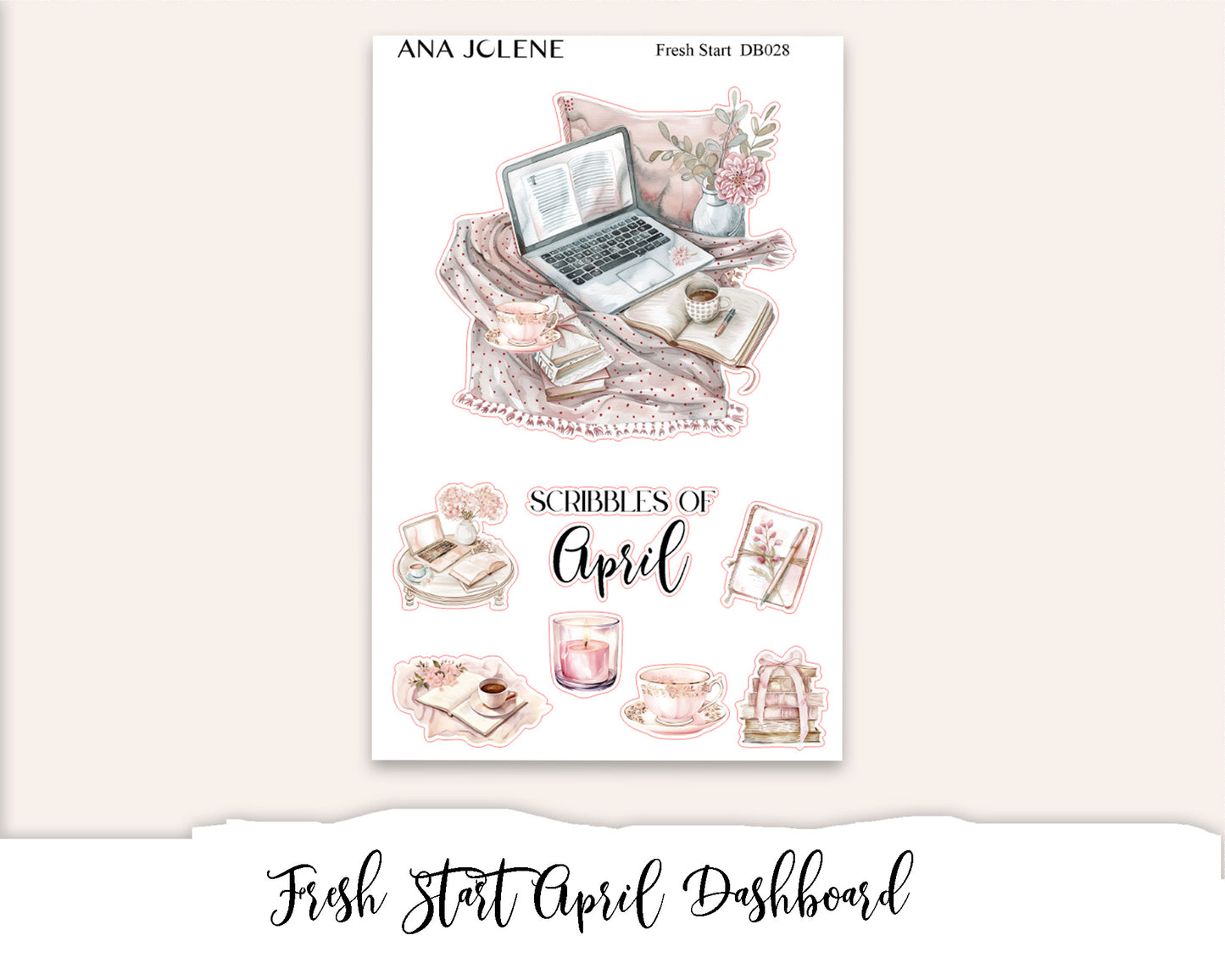 Hobonichi Monthly Dashboard Kit (Sophisticate Version)
