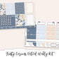 FROSTY COZINESS  Planner Sticker Kit (Vertical Weekly)