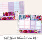 FULL BLOOM Hobonichi Cousin Weekly Planner Sticker Kit