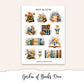 GARDEN OF BOOKS Mini Journal Sticker Kit