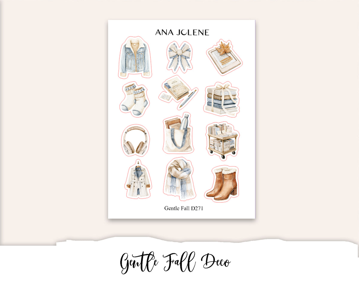 GENTLE FALL Deco Stickers