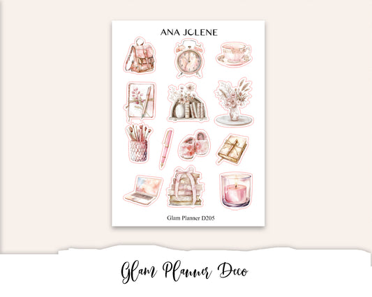GLAM PLANNER Deco Stickers