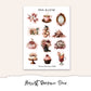 HARVEST ROMANCE  Mini Journal Sticker Kit
