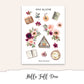 HELLO FALL Mini Journal Sticker Kit