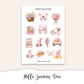 HELLO SUMMER Planner Sticker Kit (Vertical Weekly)