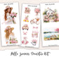 HELLO SUMMER Decorative Planner Sticker Kit