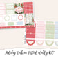 HOLIDAY EMBRACE  Planner Sticker Kit (Vertical Weekly)