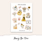 HONEY BEE Mini Journal Sticker Kit