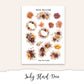 INDY FLORAL Bullet Journaling Sticker Kit
