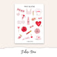 J'ADORE Planner Sticker Kit (Vertical Weekly)