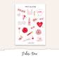 J'ADORE Planner Sticker Kit (Vertical Weekly)