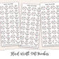 Floral Wreath Date Numbers