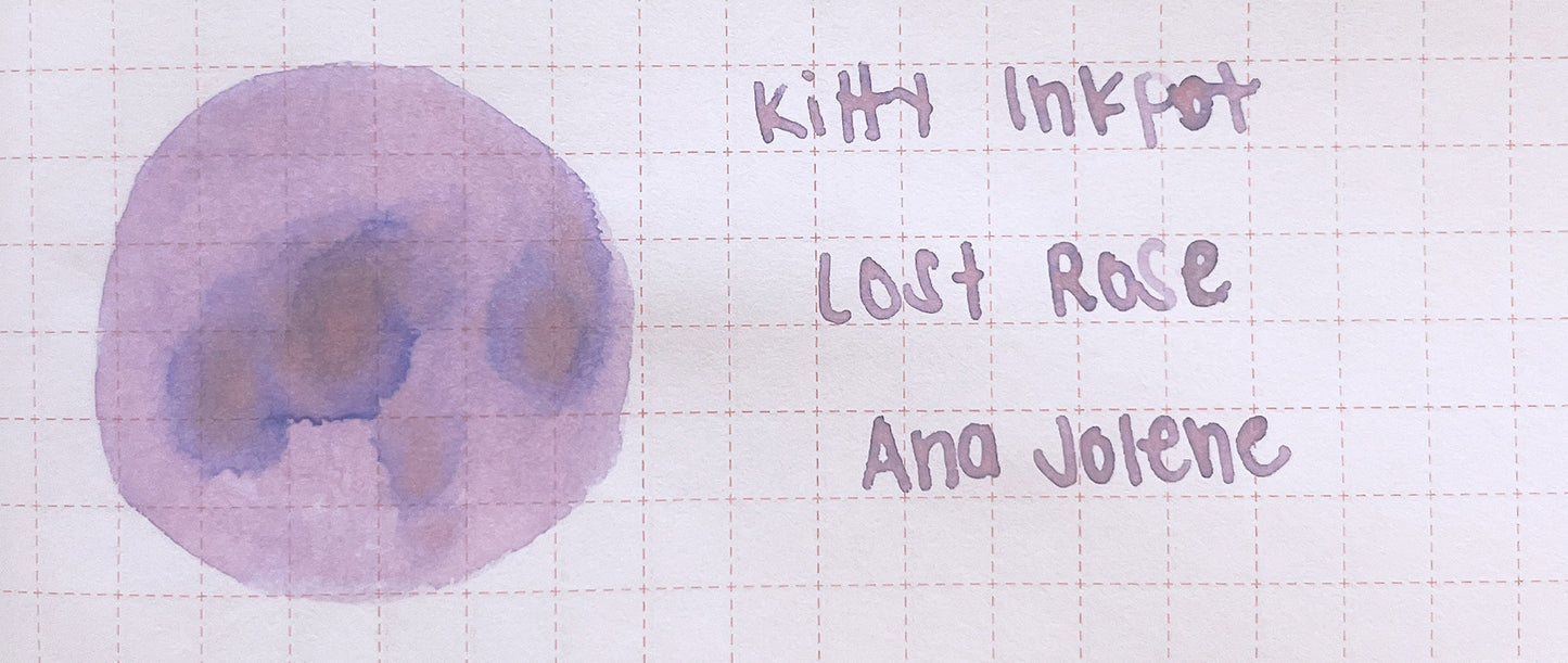 Kitty InkPot Fountain Pen Ink Samples