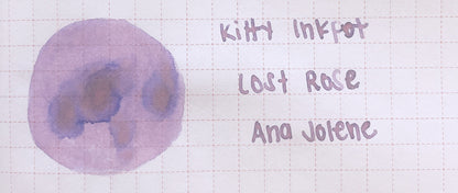 Kitty InkPot Fountain Pen Ink Samples