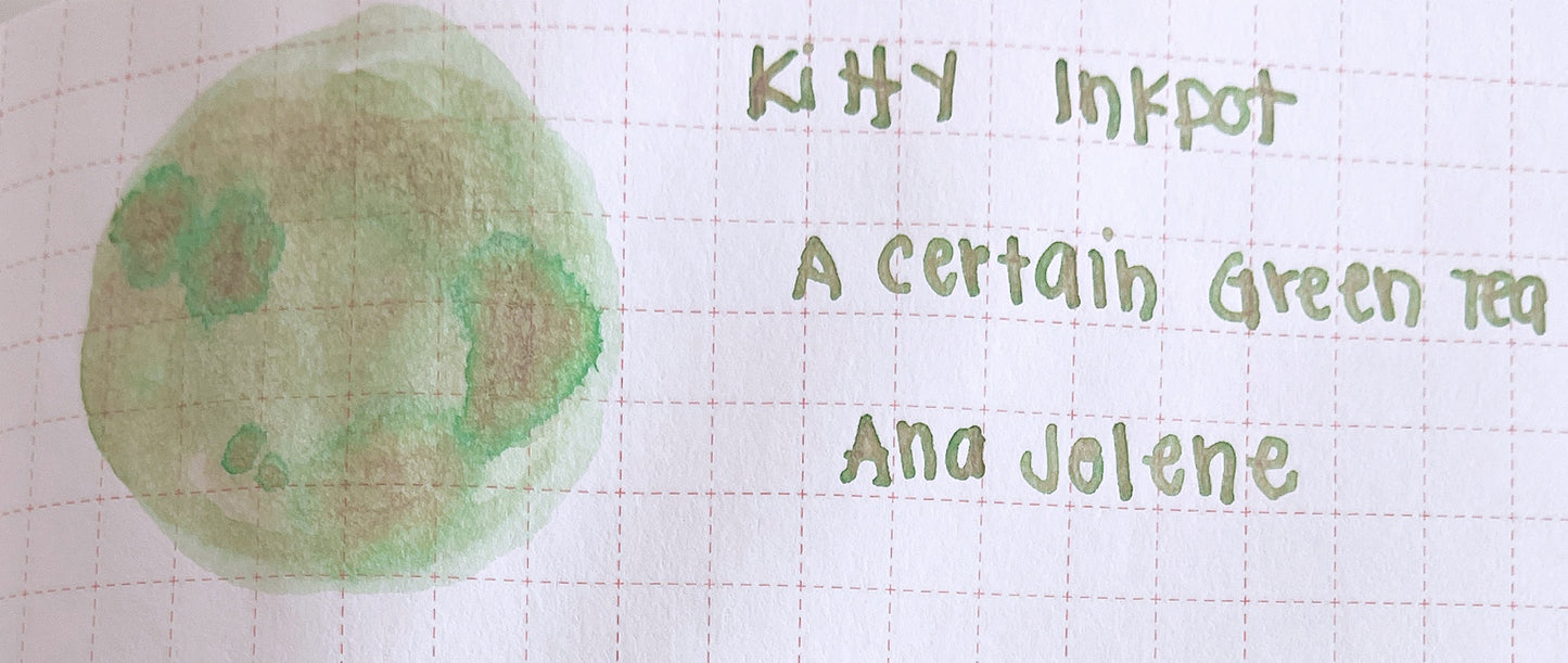 Kitty InkPot Fountain Pen Ink Samples