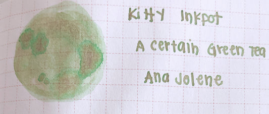 Kitty InkPot Fountain Pen Ink Samples