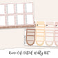 KUMA CAFE Planner Sticker Kit (Vertical Weekly)