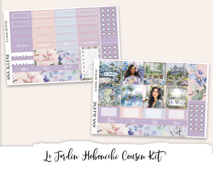 LE JARDIN Hobonichi Cousin Weekly Planner Sticker Kit